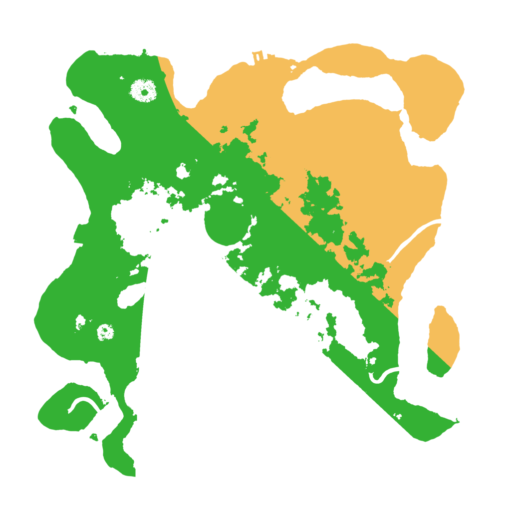 Biome Rust Map: Procedural Map, Size: 3100, Seed: 53150028