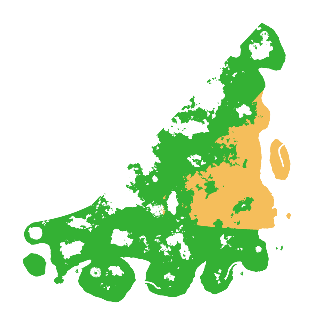 Biome Rust Map: Procedural Map, Size: 4500, Seed: 1522546112