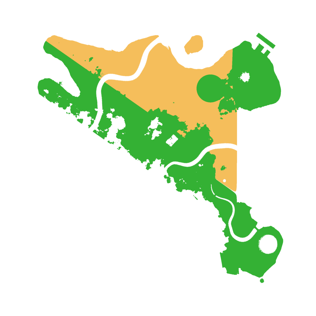 Biome Rust Map: Procedural Map, Size: 3000, Seed: 1056403379