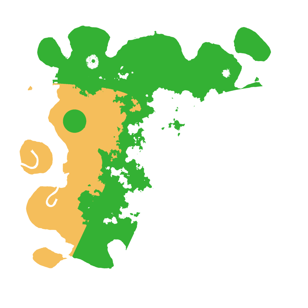 Biome Rust Map: Procedural Map, Size: 3500, Seed: 359524808