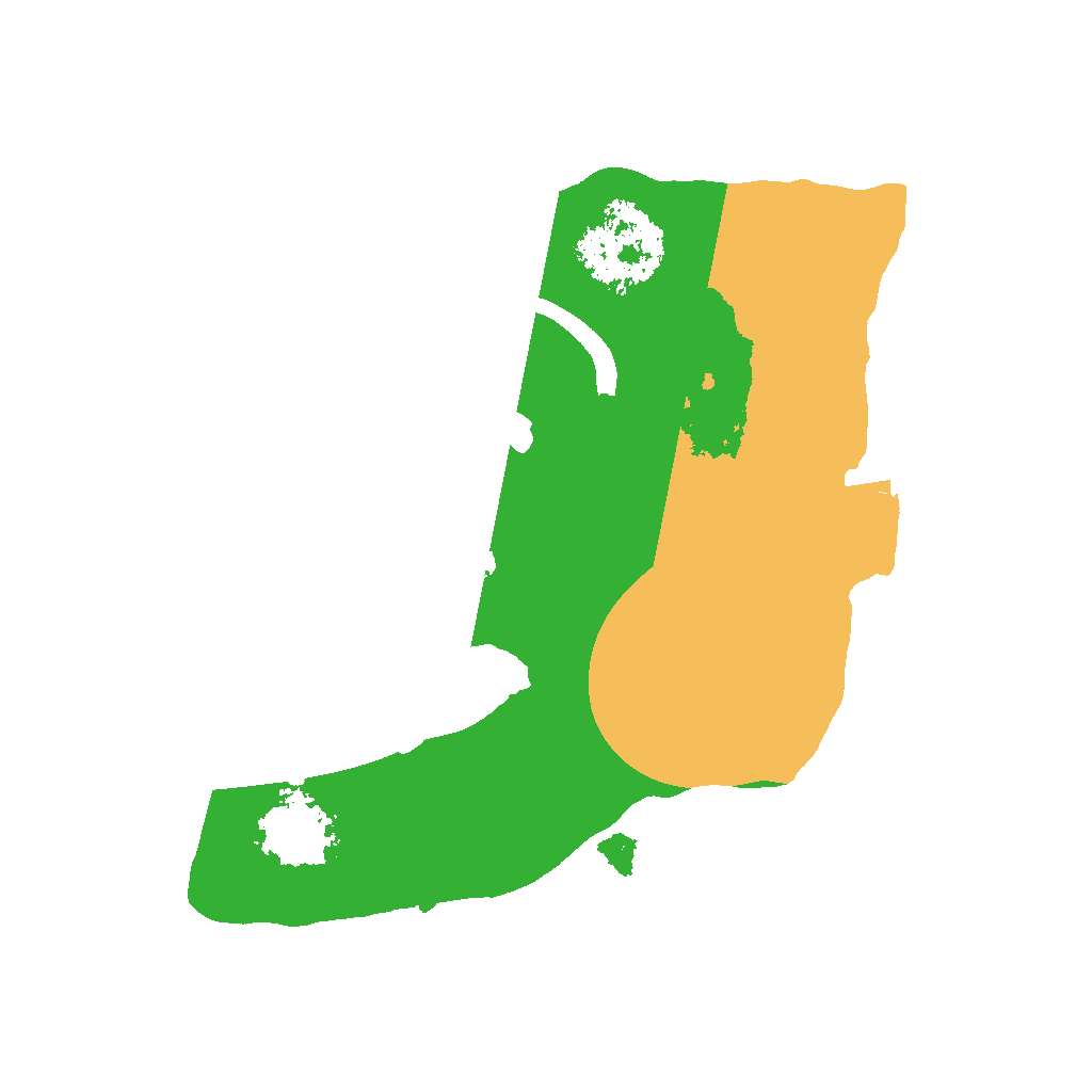 Biome Rust Map: Procedural Map, Size: 1353, Seed: 602108158