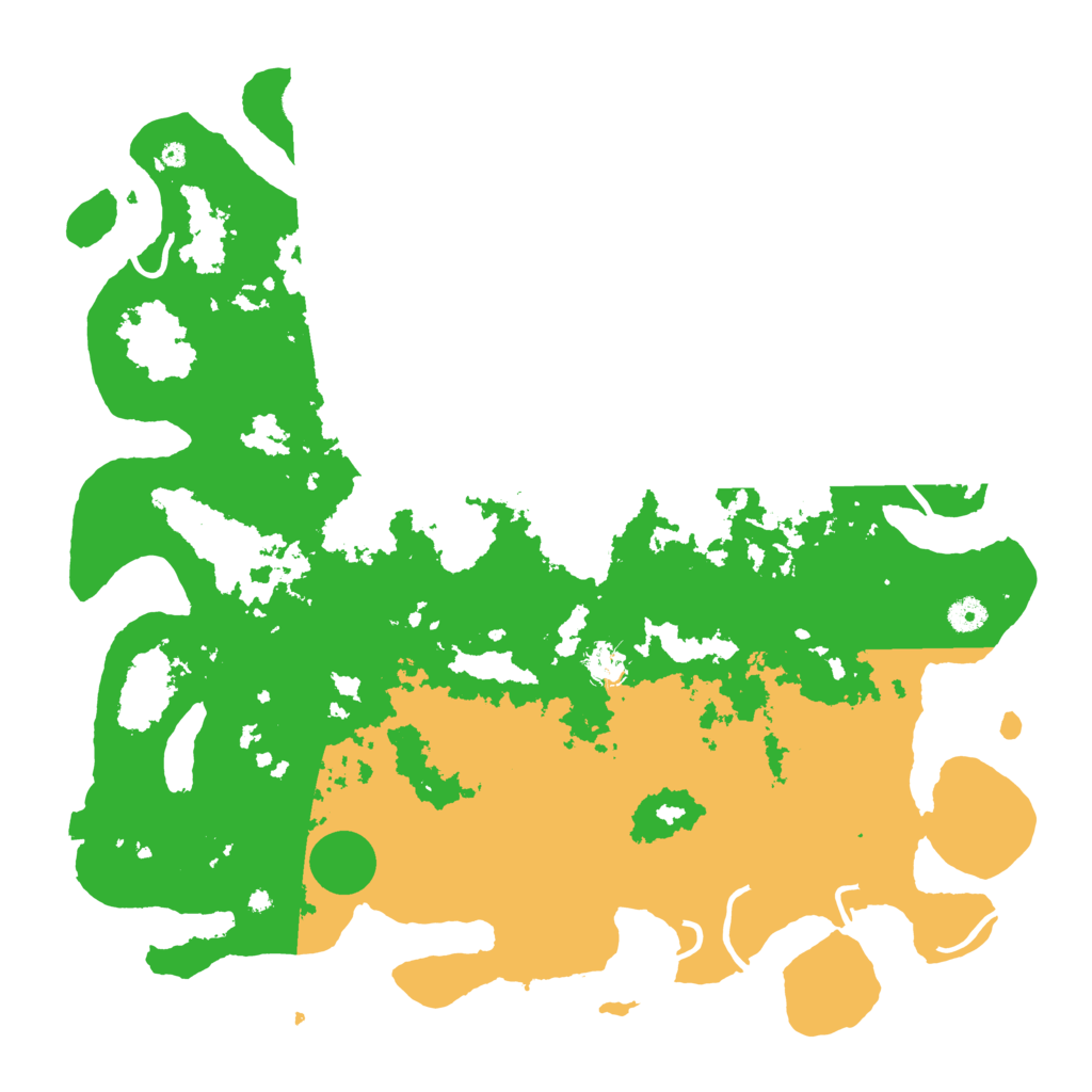 Biome Rust Map: Procedural Map, Size: 4500, Seed: 645765