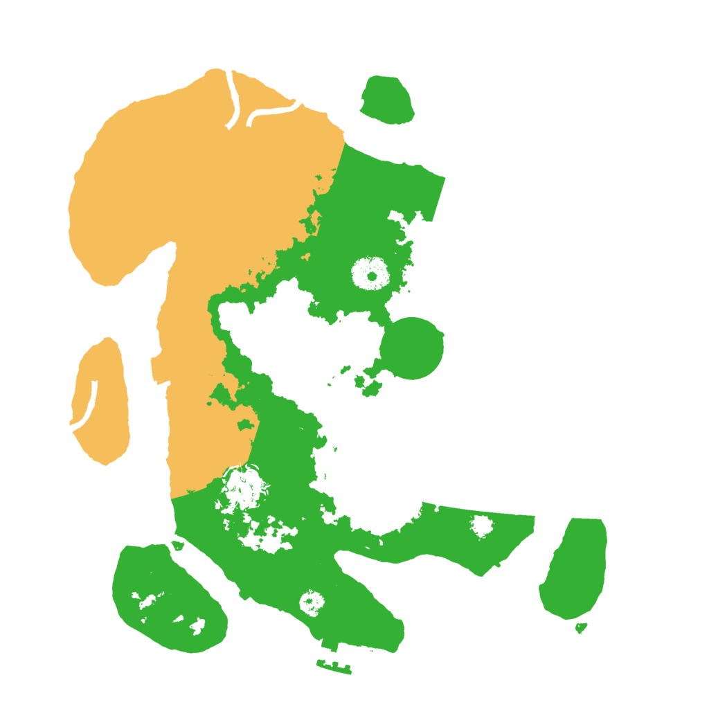 Biome Rust Map: Procedural Map, Size: 3000, Seed: 1529510985