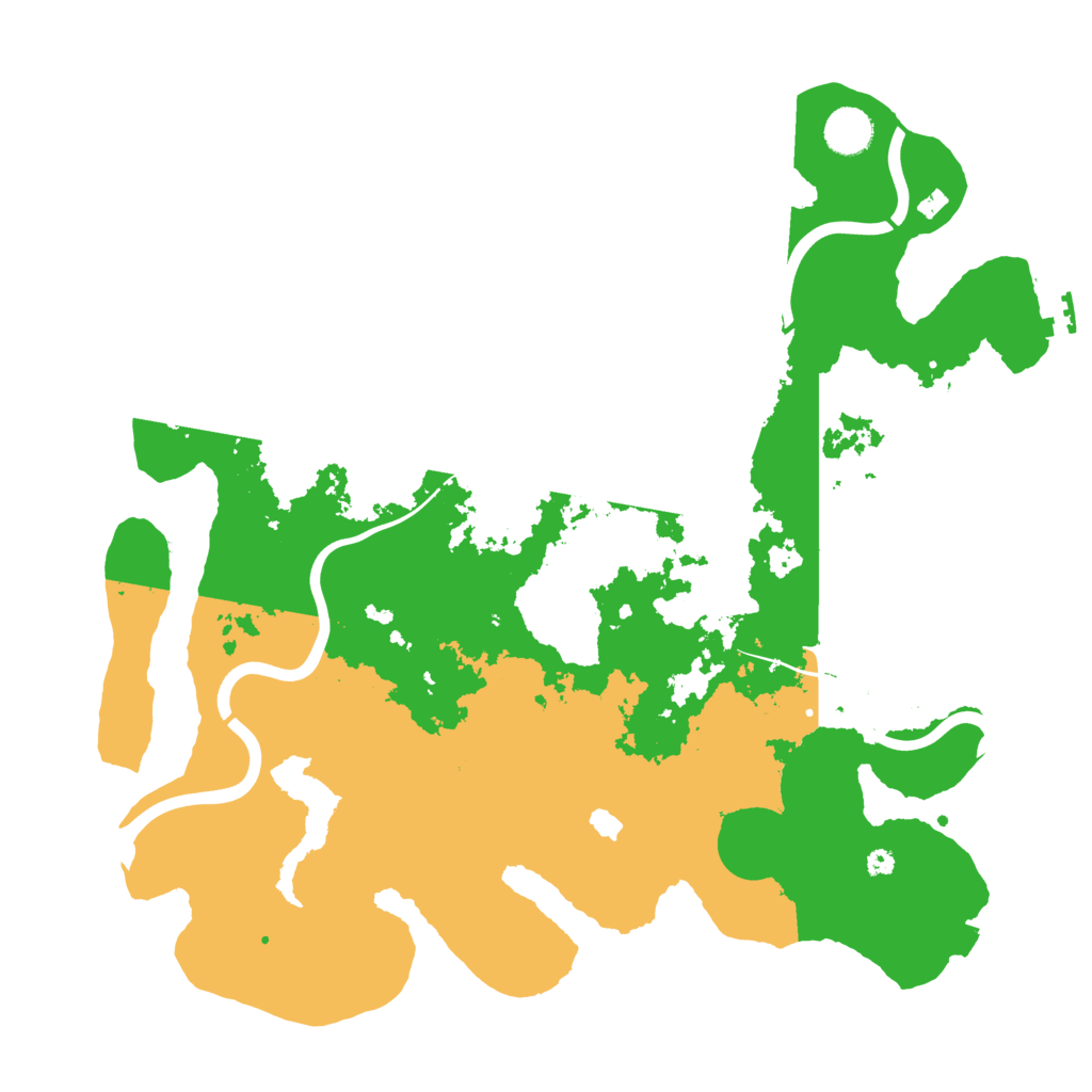 Biome Rust Map: Procedural Map, Size: 4000, Seed: 664905159