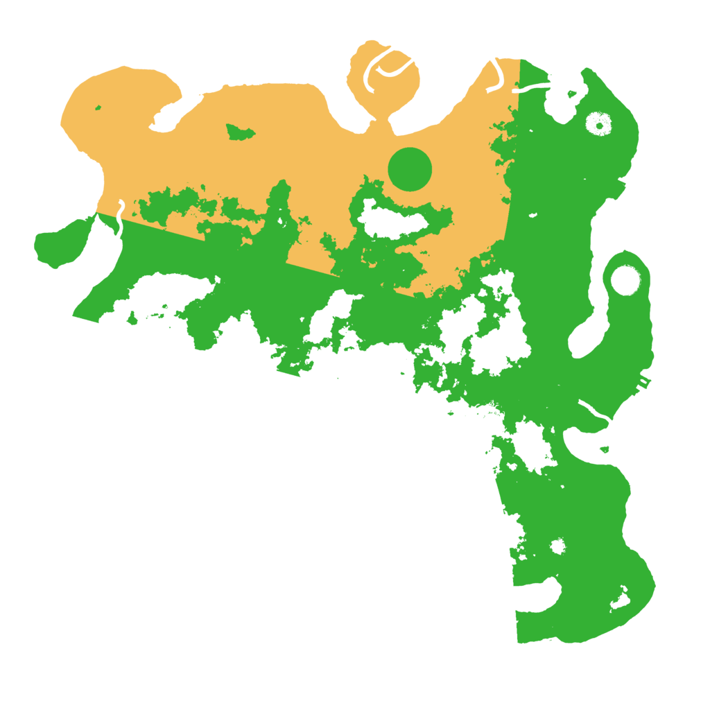 Biome Rust Map: Procedural Map, Size: 4250, Seed: 1818532180