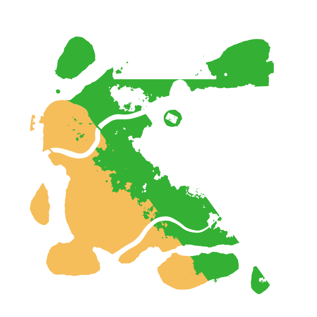 Biome Rust Map: Procedural Map, Size: 3000, Seed: 1472786028