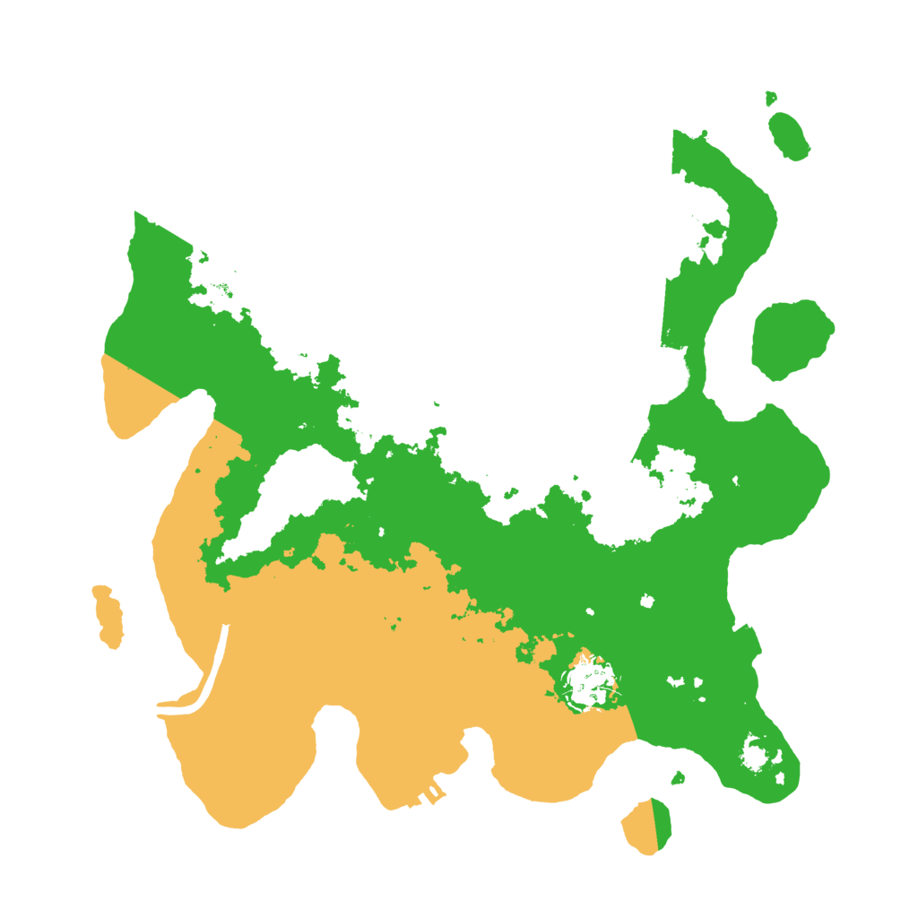 Biome Rust Map: Procedural Map, Size: 3250, Seed: 172559800