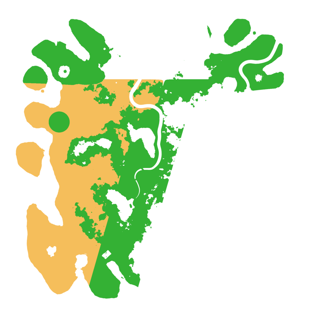 Biome Rust Map: Procedural Map, Size: 4000, Seed: 4244780