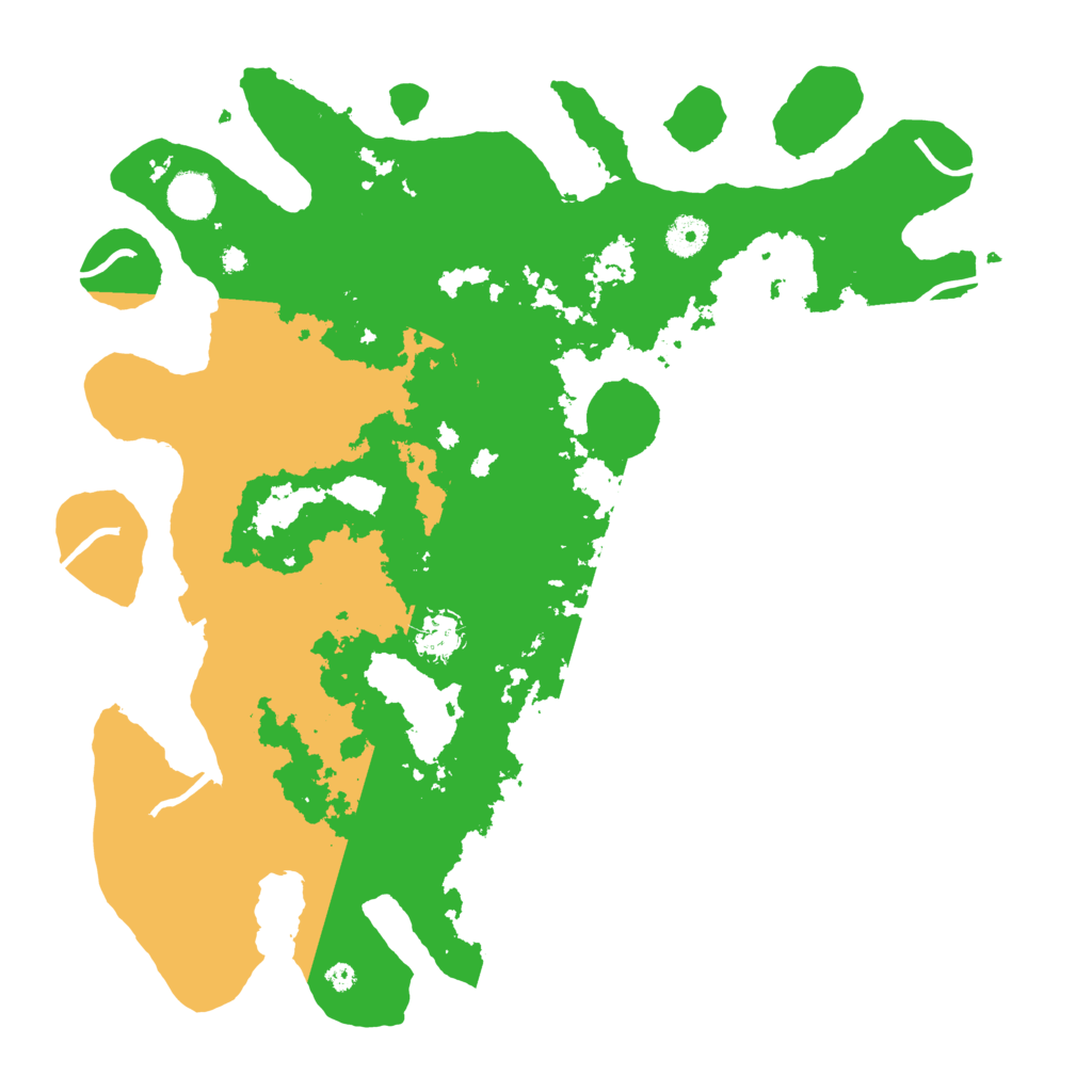 Biome Rust Map: Procedural Map, Size: 4000, Seed: 4244780