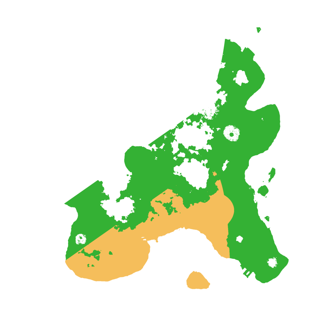 Biome Rust Map: Procedural Map, Size: 3000, Seed: 563222641
