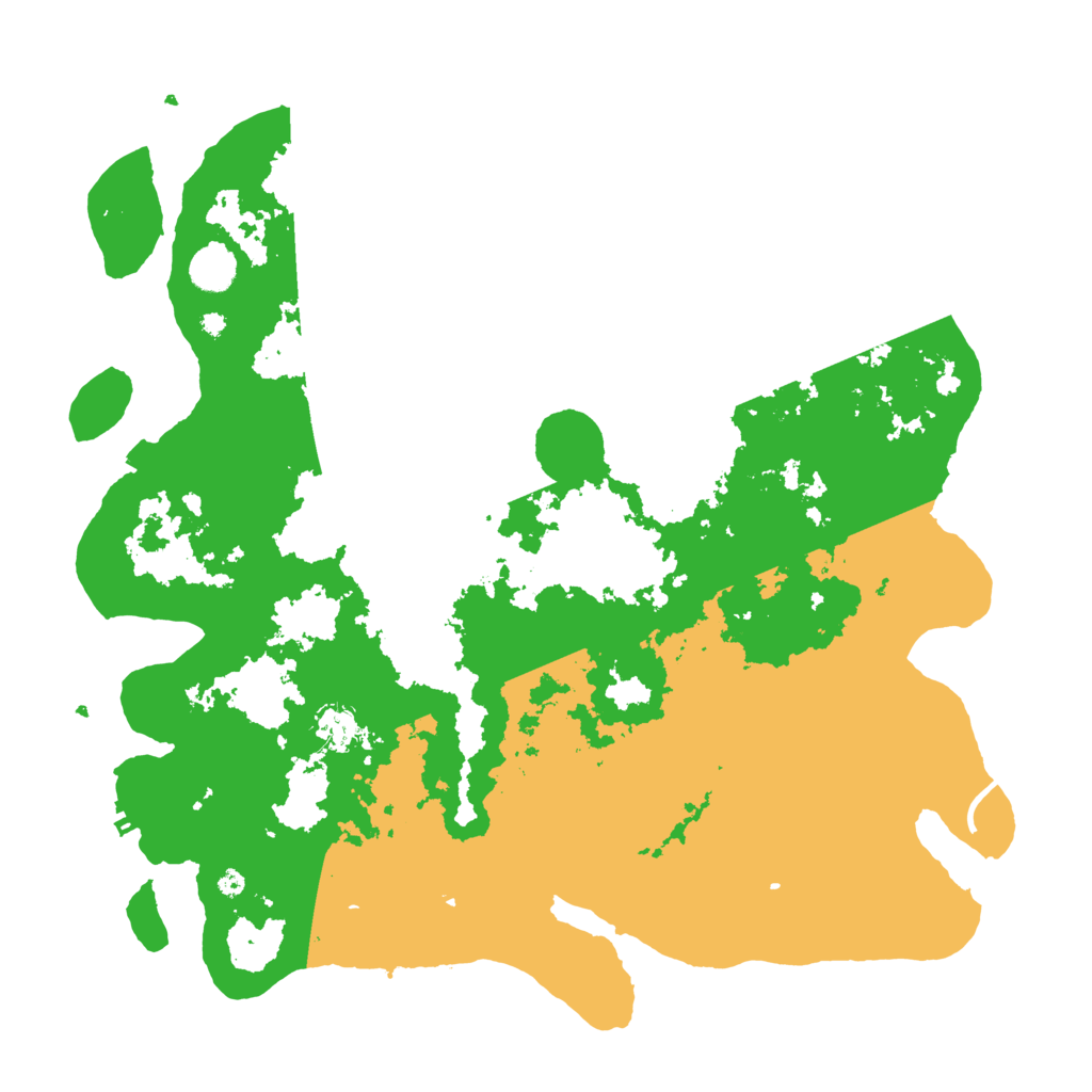Biome Rust Map: Procedural Map, Size: 4250, Seed: 92227419