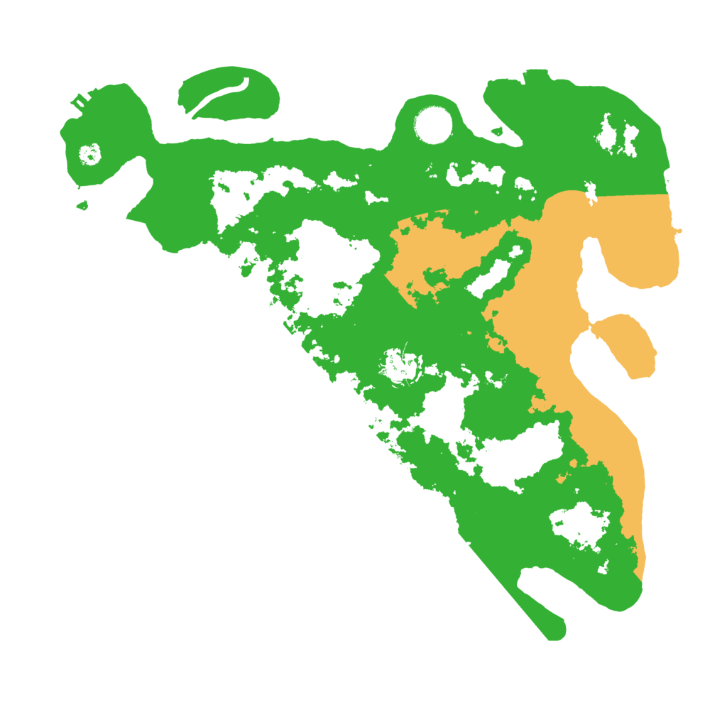 Biome Rust Map: Procedural Map, Size: 3400, Seed: 15612711