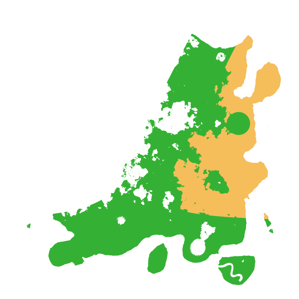 Biome Rust Map: Procedural Map, Size: 3450, Seed: 28856447