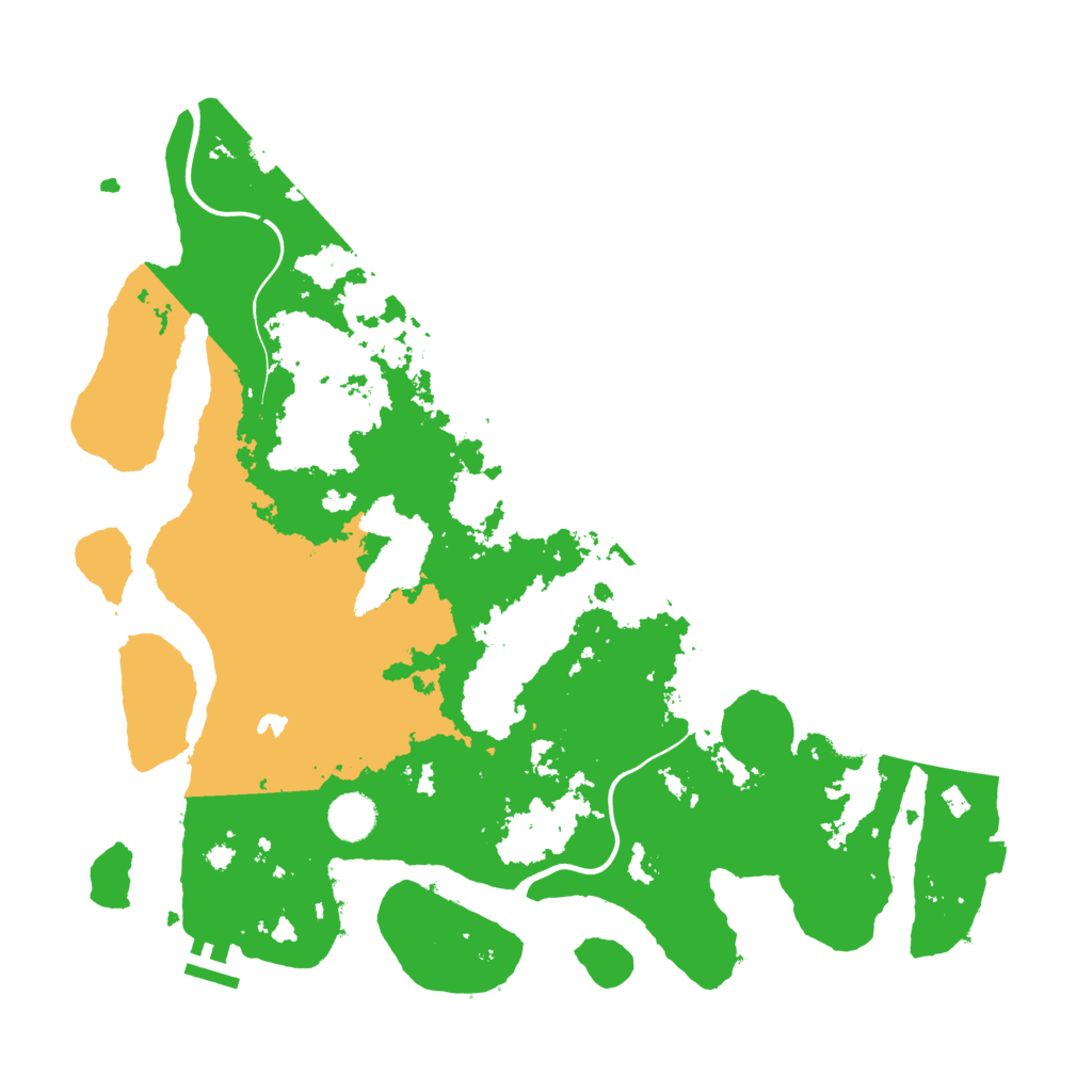 Biome Rust Map: Procedural Map, Size: 4000, Seed: 805413021