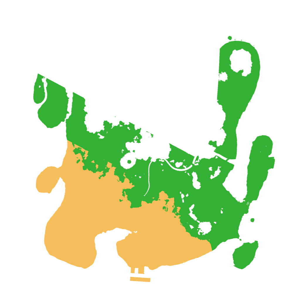 Biome Rust Map: Procedural Map, Size: 3000, Seed: 1839804201