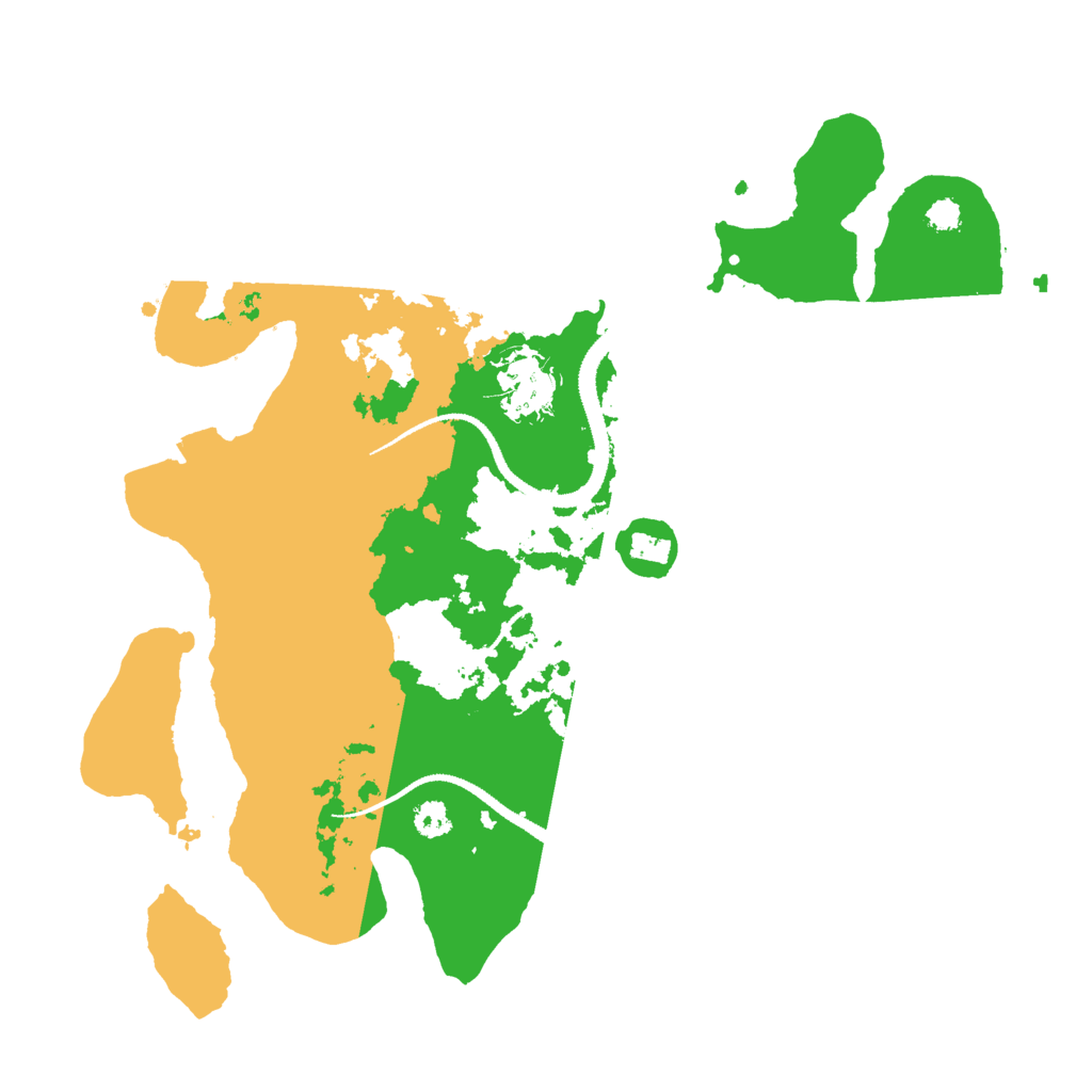Biome Rust Map: Procedural Map, Size: 3000, Seed: 1593777680