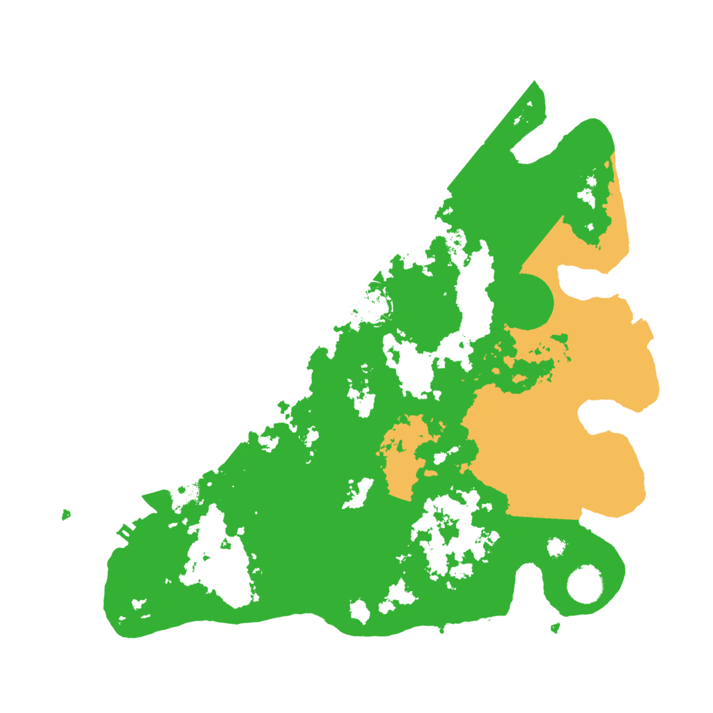 Biome Rust Map: Procedural Map, Size: 3500, Seed: 875784122