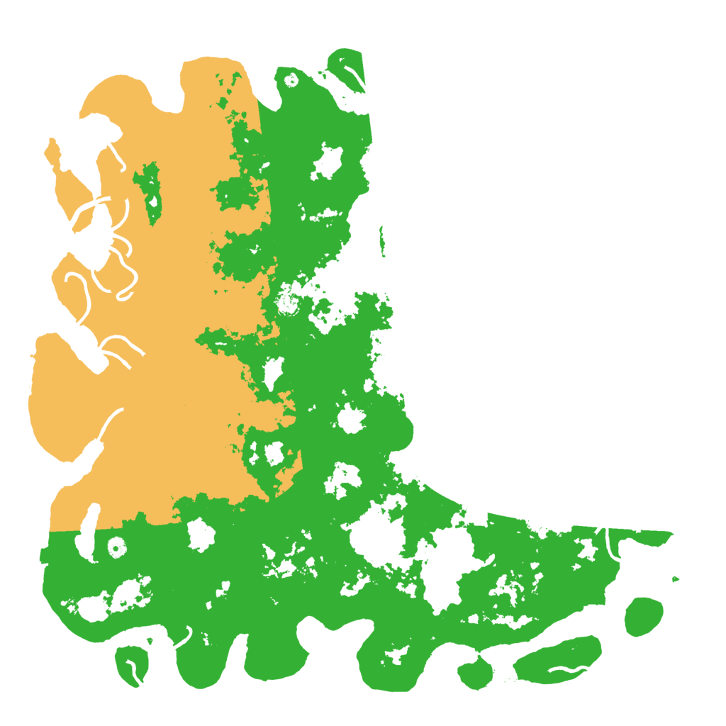 Biome Rust Map: Procedural Map, Size: 5500, Seed: 5500500