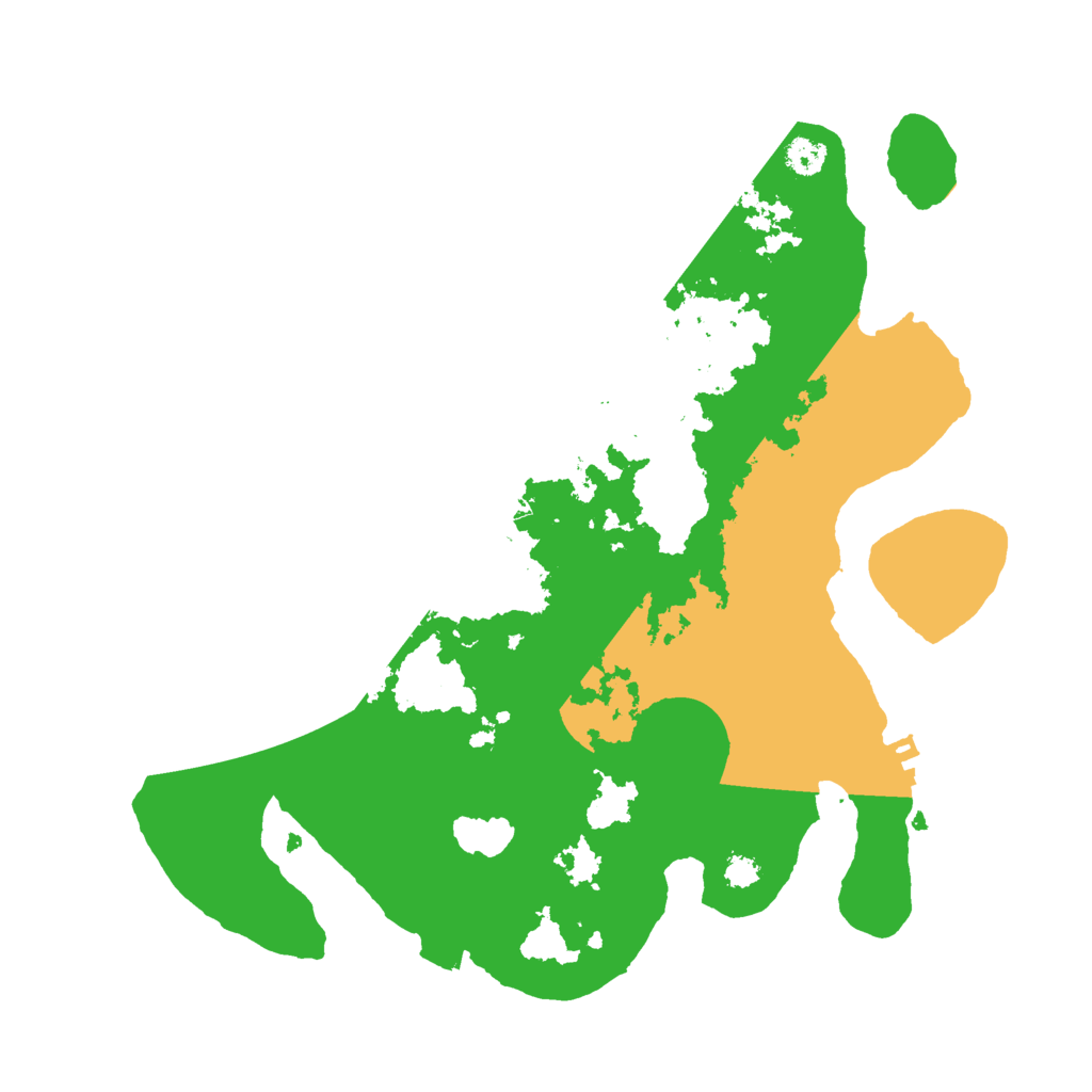 Biome Rust Map: Procedural Map, Size: 3000, Seed: 1795190139