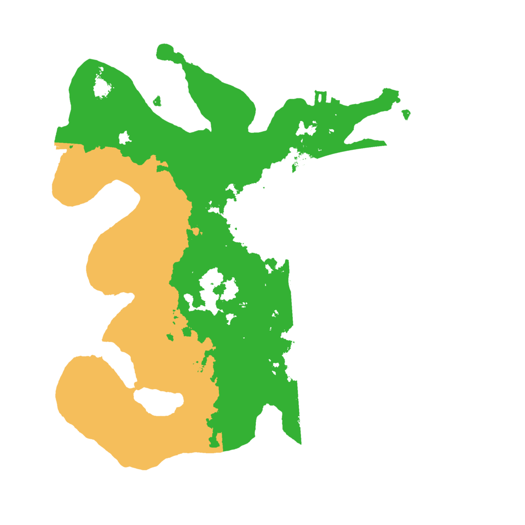 Biome Rust Map: Procedural Map, Size: 2700, Seed: 197140021