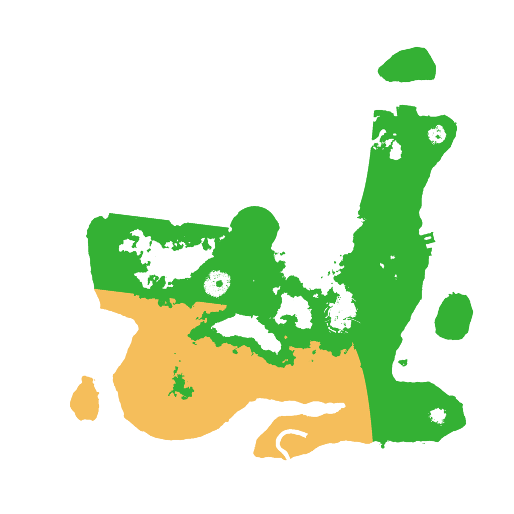 Biome Rust Map: Procedural Map, Size: 3000, Seed: 23860