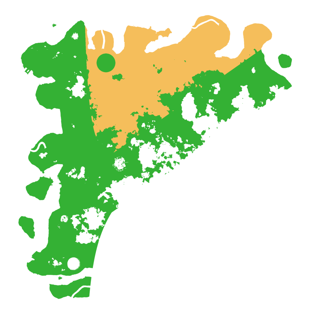 Biome Rust Map: Procedural Map, Size: 4500, Seed: 1779125384