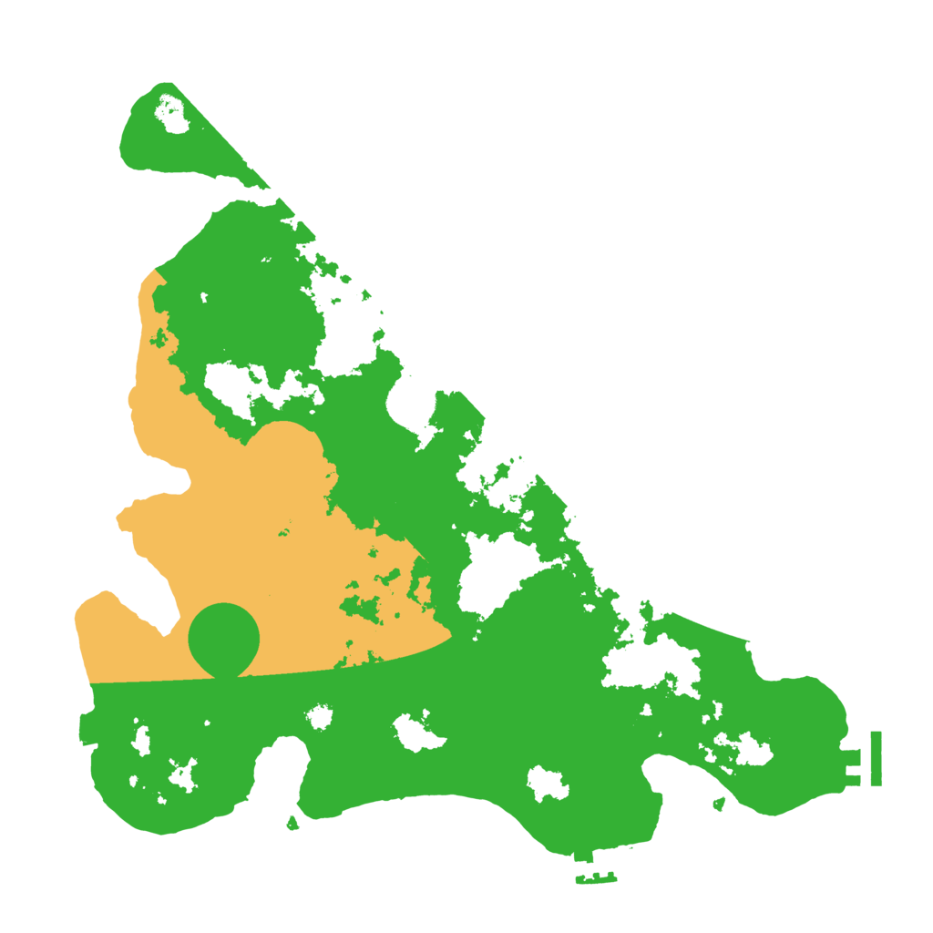 Biome Rust Map: Procedural Map, Size: 3450, Seed: 4299519