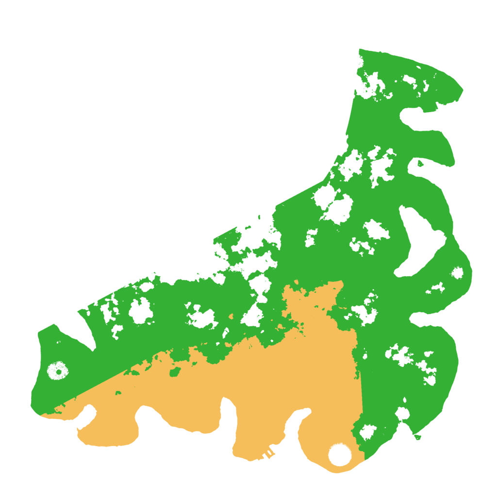 Biome Rust Map: Procedural Map, Size: 3850, Seed: 98994193