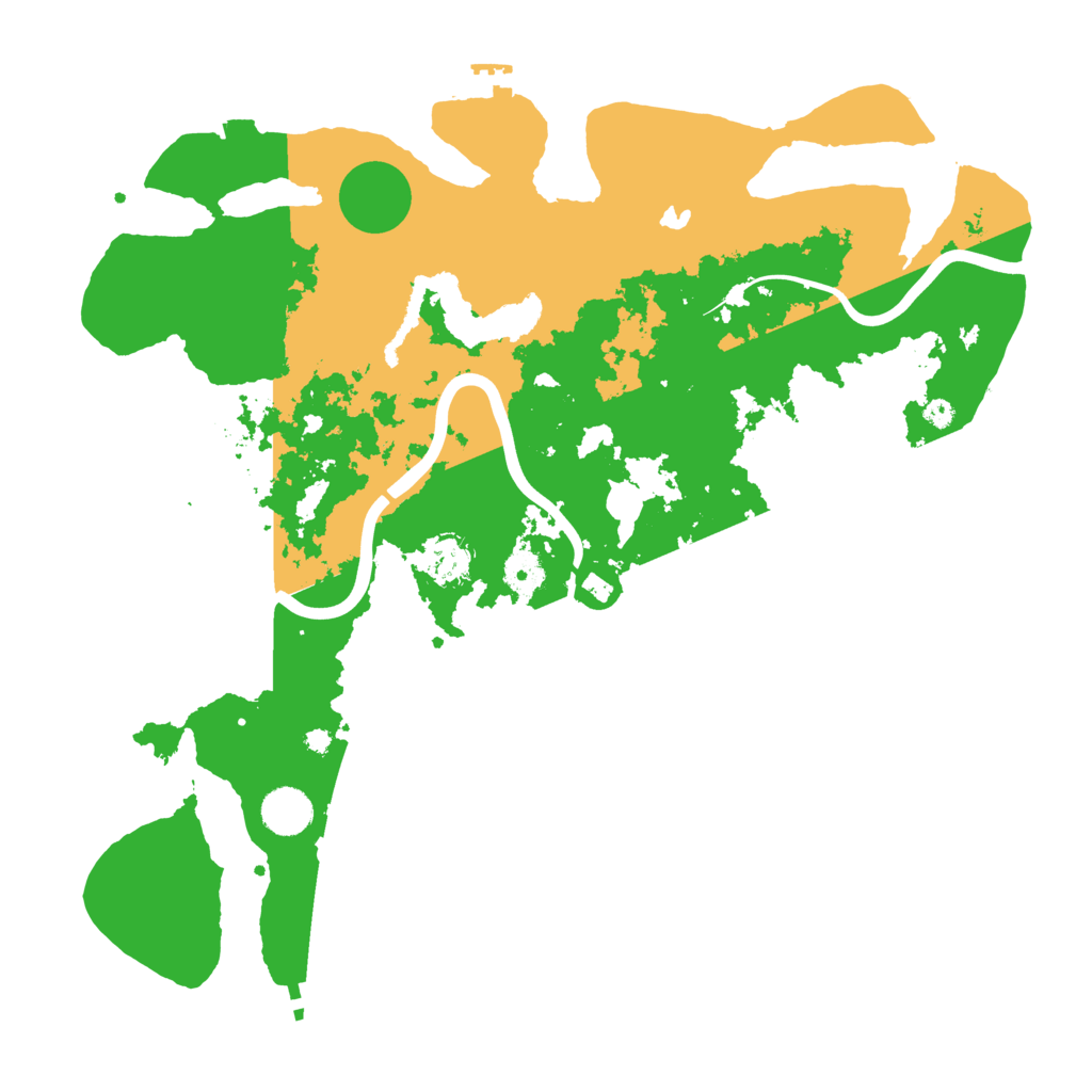 Biome Rust Map: Procedural Map, Size: 4000, Seed: 2029959583