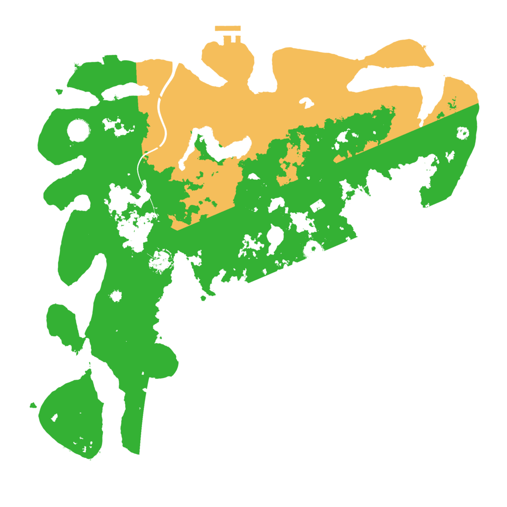 Biome Rust Map: Procedural Map, Size: 4000, Seed: 2029959583