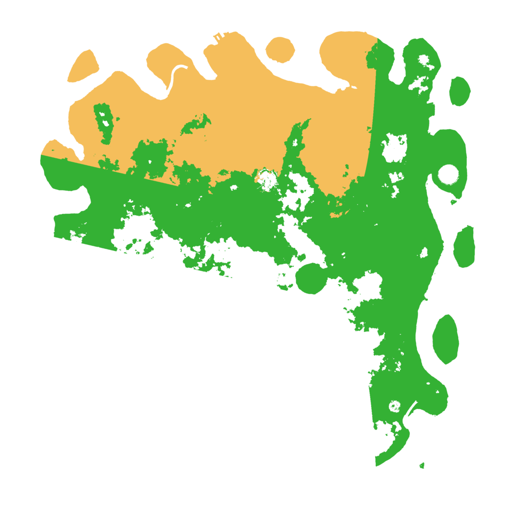 Biome Rust Map: Procedural Map, Size: 4500, Seed: 490385516