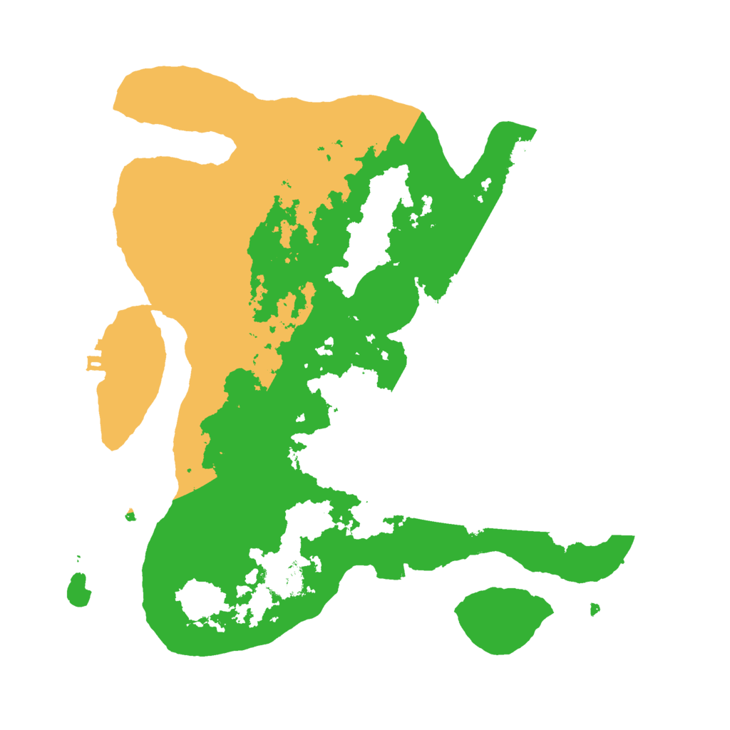 Biome Rust Map: Procedural Map, Size: 3000, Seed: 1320099245