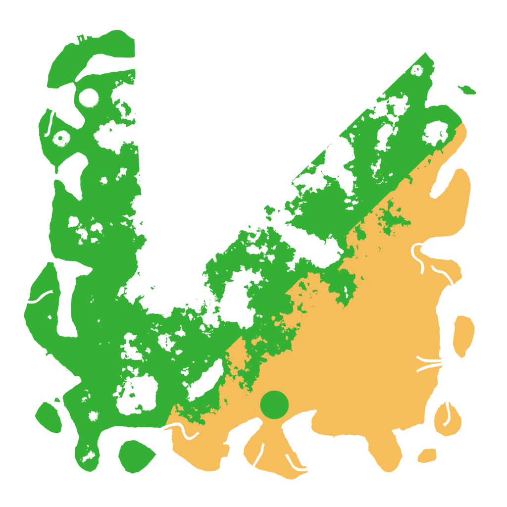 Biome Rust Map: Procedural Map, Size: 4700, Seed: 123456789