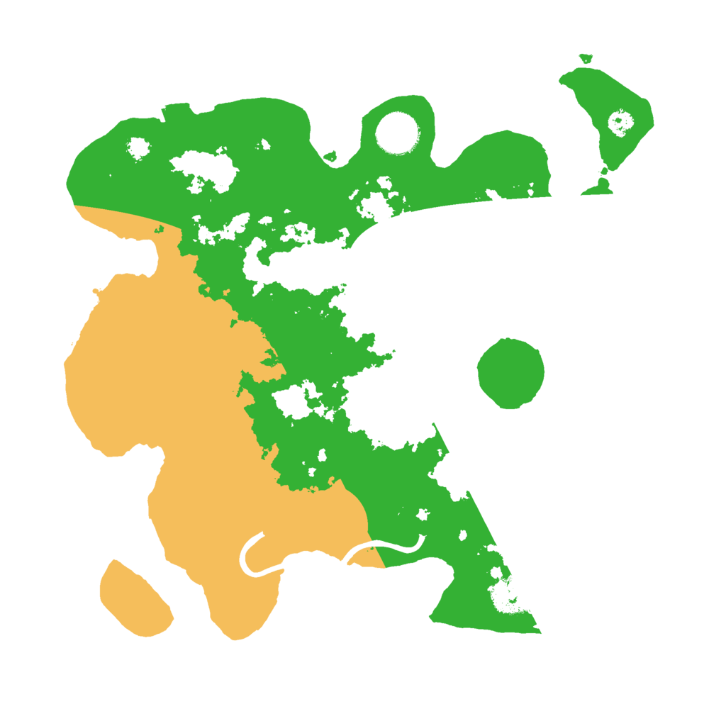 Biome Rust Map: Procedural Map, Size: 3000, Seed: 884696628