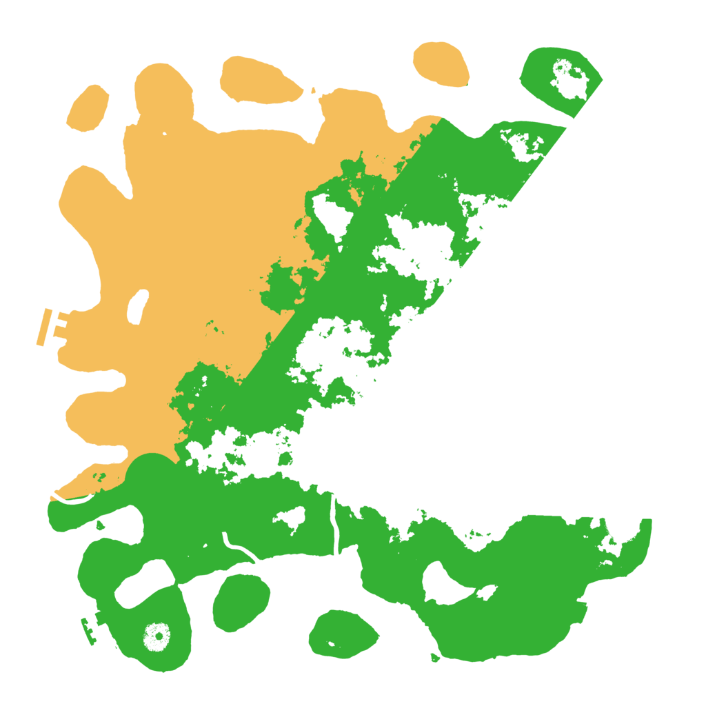 Biome Rust Map: Procedural Map, Size: 3800, Seed: 72665883