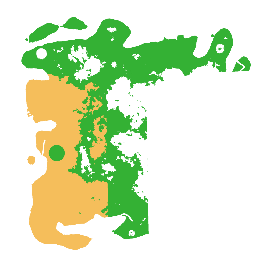 Biome Rust Map: Procedural Map, Size: 4400, Seed: 68096073