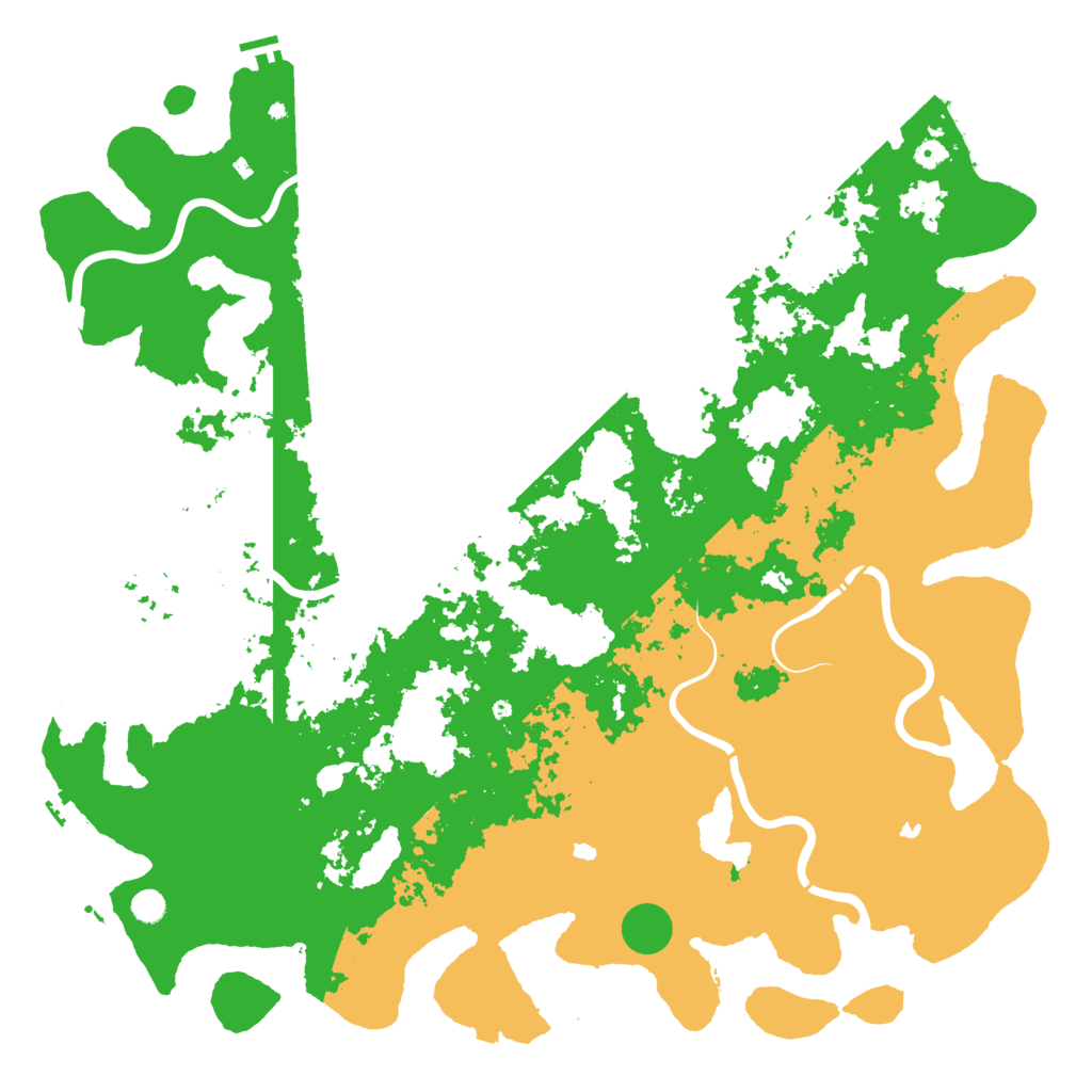 Biome Rust Map: Procedural Map, Size: 5666, Seed: 123456789