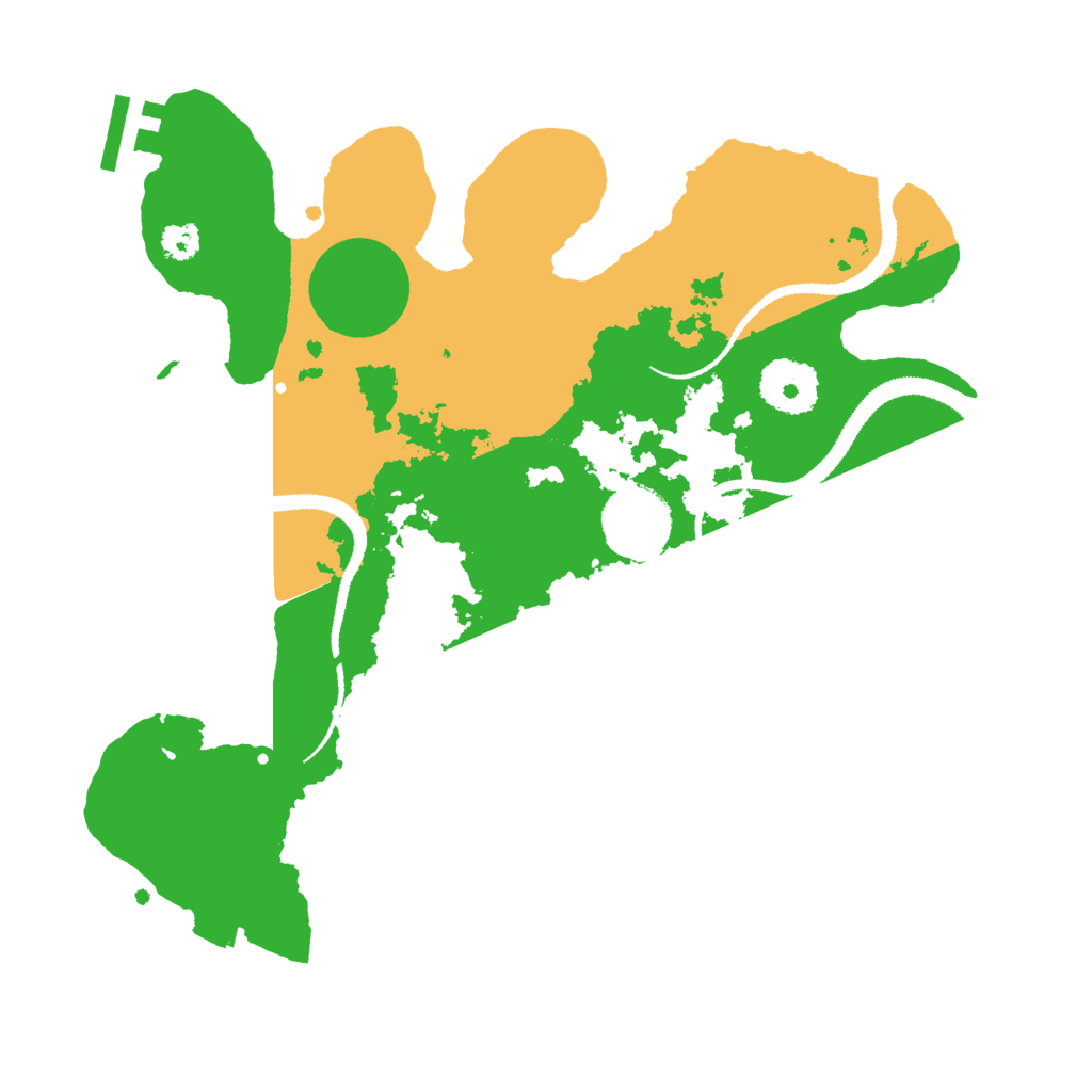 Biome Rust Map: Procedural Map, Size: 2900, Seed: 85565178