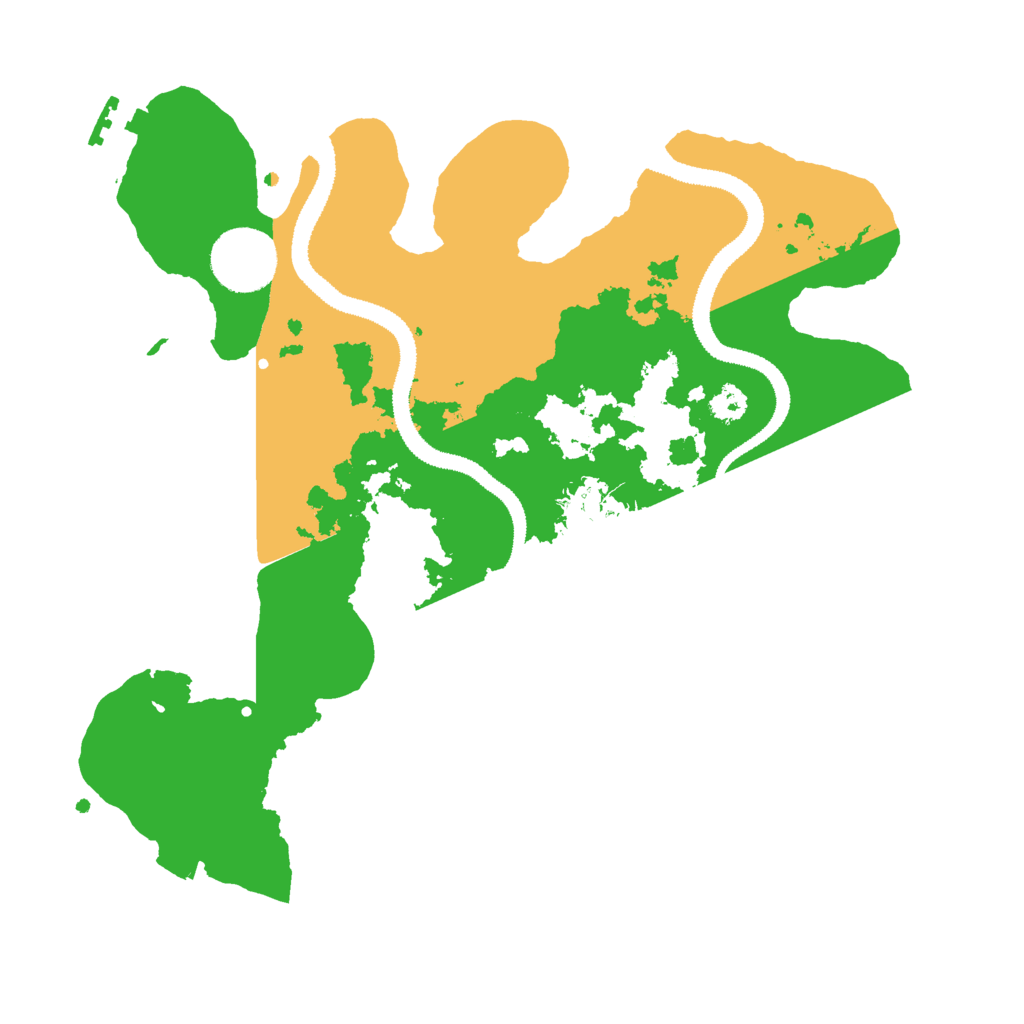Biome Rust Map: Procedural Map, Size: 2900, Seed: 85565178