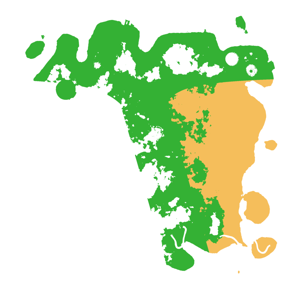 Biome Rust Map: Procedural Map, Size: 4000, Seed: 1233347075