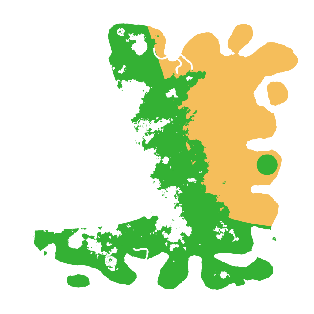 Biome Rust Map: Procedural Map, Size: 4000, Seed: 12707720