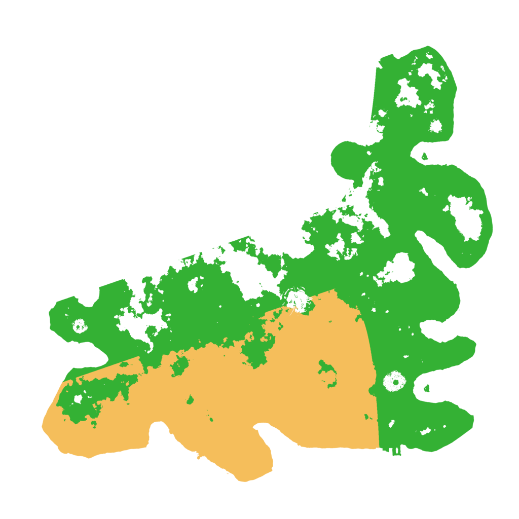 Biome Rust Map: Procedural Map, Size: 3750, Seed: 16425307