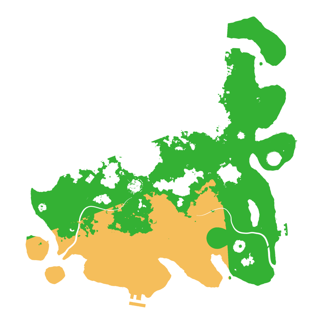 Biome Rust Map: Procedural Map, Size: 3850, Seed: 12337688