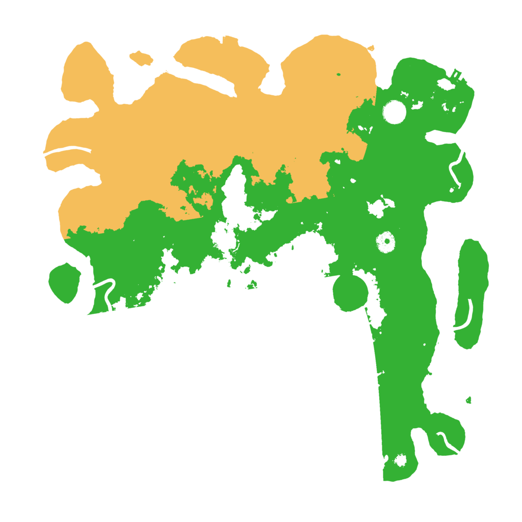 Biome Rust Map: Procedural Map, Size: 3950, Seed: 73471585