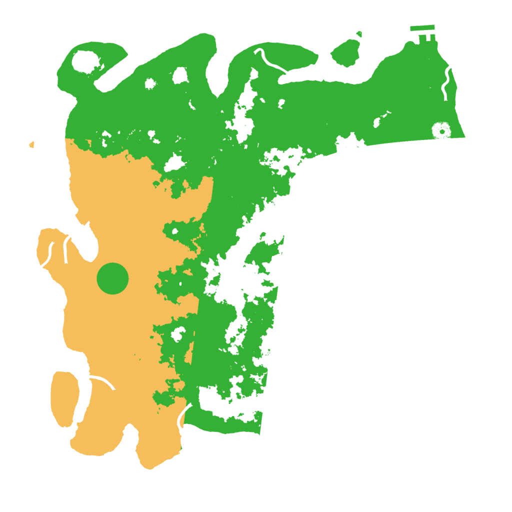 Biome Rust Map: Procedural Map, Size: 4250, Seed: 1234123