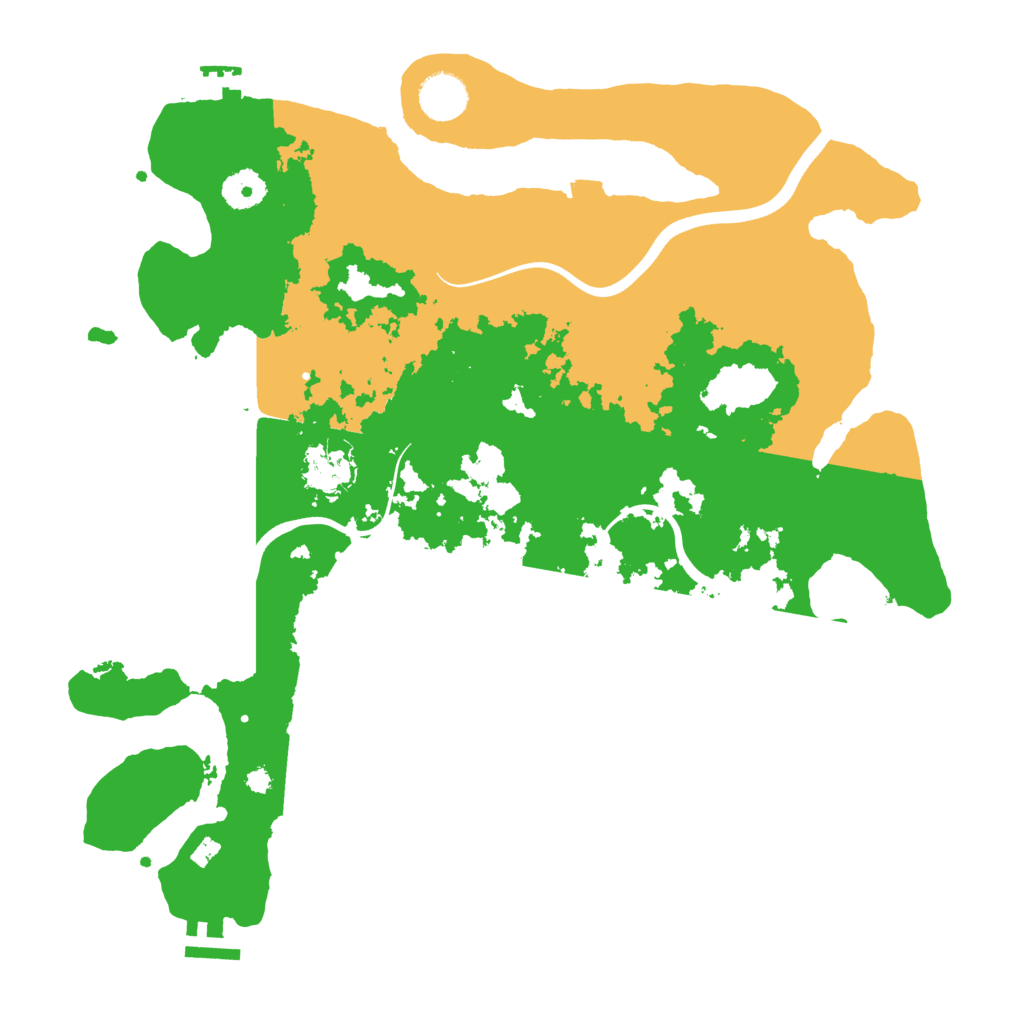 Biome Rust Map: Procedural Map, Size: 3750, Seed: 342176929