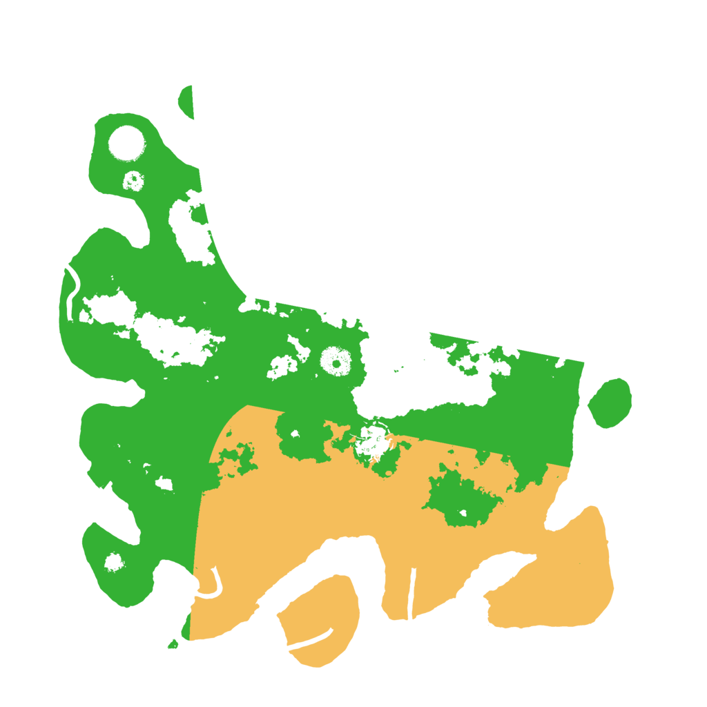 Biome Rust Map: Procedural Map, Size: 3500, Seed: 453580451