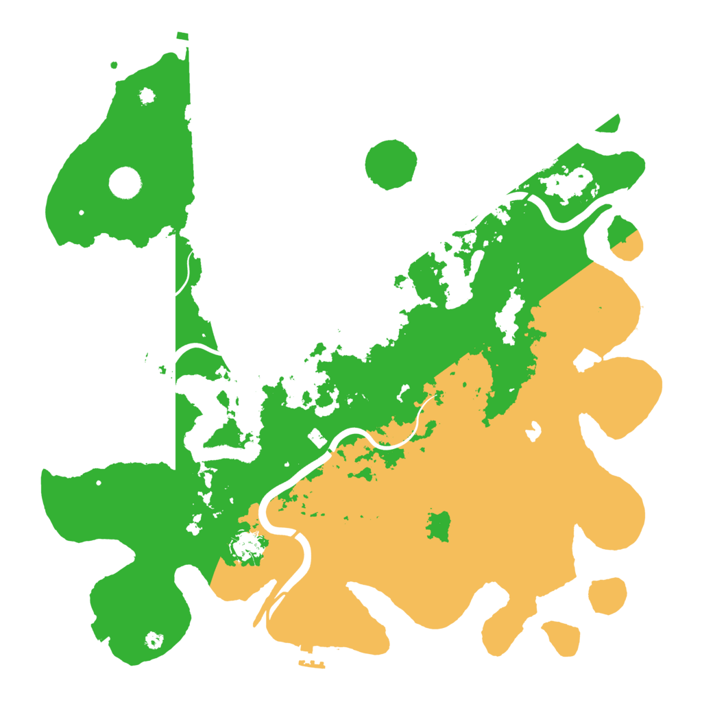 Biome Rust Map: Procedural Map, Size: 4000, Seed: 665889097