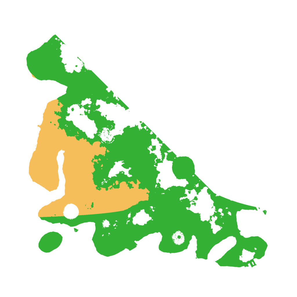Biome Rust Map: Procedural Map, Size: 3500, Seed: 894766457