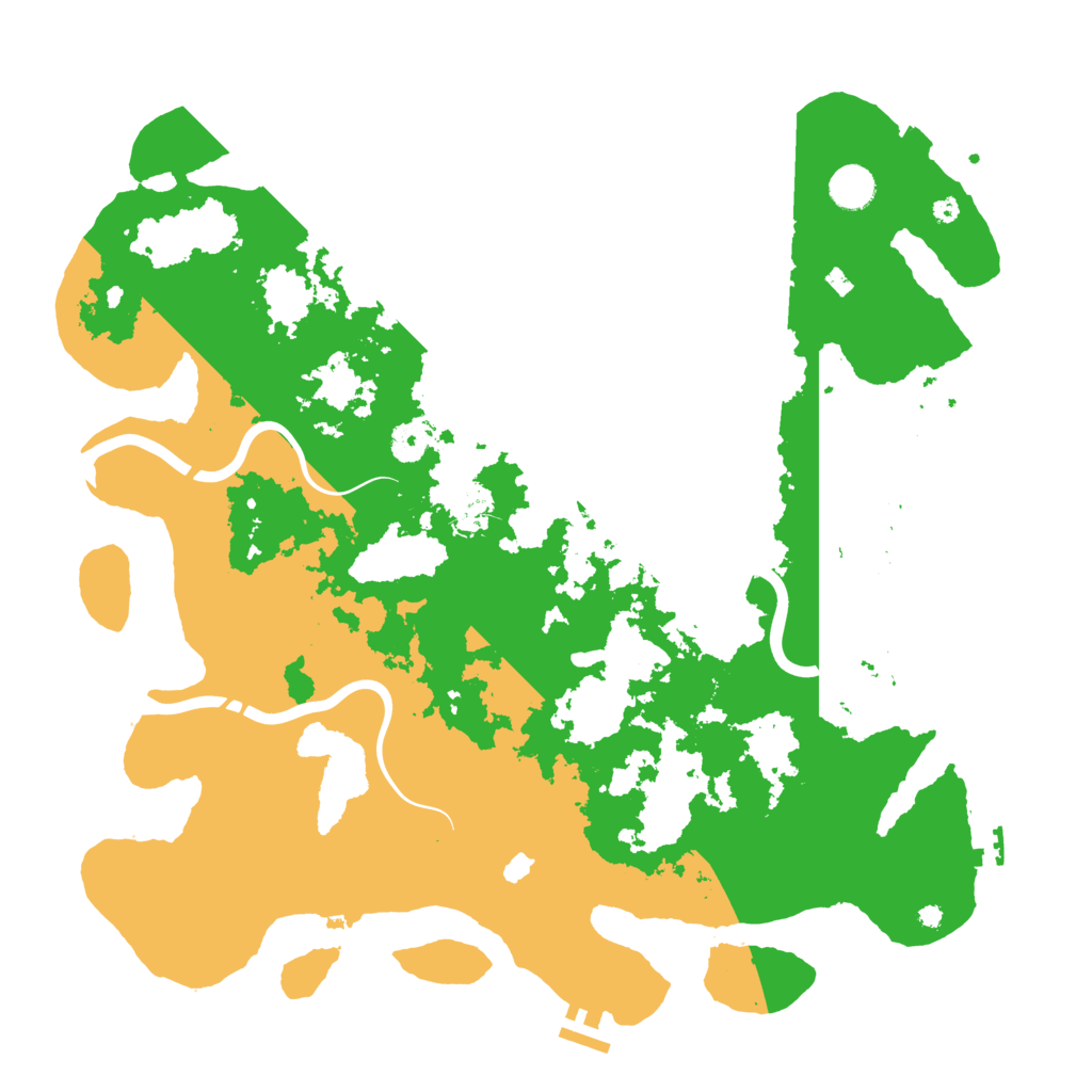 Biome Rust Map: Procedural Map, Size: 4250, Seed: 24222